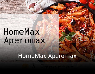 HomeMax Aperomax réservation
