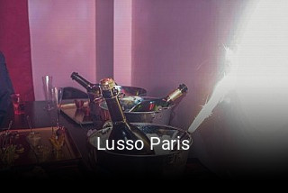 Lusso Paris réservation en ligne