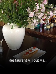 Restaurant A Tout Va Bien réservation de table