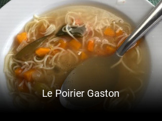 Le Poirier Gaston réservation en ligne
