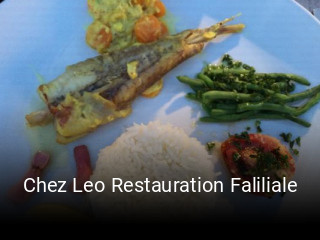 Chez Leo Restauration Faliliale réservation de table