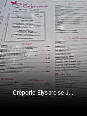 Crêperie Elysarose Jugon Les Lacs réservation de table