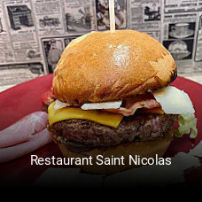 Restaurant Saint Nicolas réservation de table