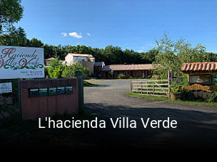 L'hacienda Villa Verde réservation de table