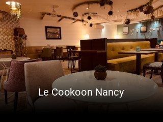 Le Cookoon Nancy réservation en ligne