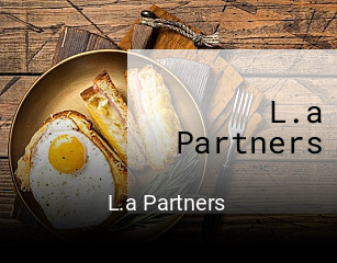 L.a Partners réservation de table