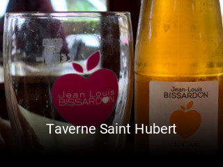 Taverne Saint Hubert réservation de table