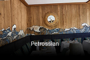 Petrossian réservation de table