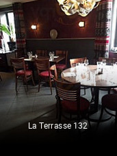 La Terrasse 132 réservation de table