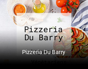 Pizzeria Du Barry réservation de table