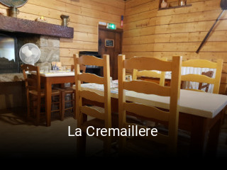 Réserver une table chez La Cremaillere maintenant