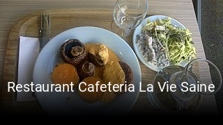Restaurant Cafeteria La Vie Saine réservation