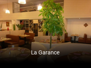 Réserver une table chez La Garance maintenant