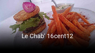 Le Chab' 16cent12 réservation de table