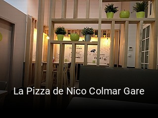 La Pizza de Nico Colmar Gare réservation