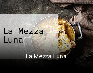 La Mezza Luna réservation de table