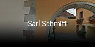 Sarl Schmitt réservation de table