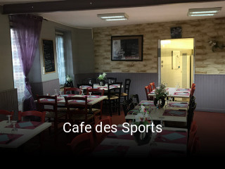 Cafe des Sports réservation en ligne