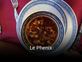 Le Phenix réservation