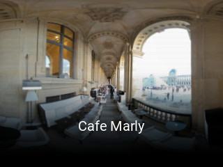 Cafe Marly réservation