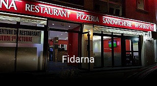 Fidarna réservation en ligne