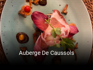 Auberge De Caussols réservation de table