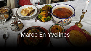 Réserver une table chez Maroc En Yvelines maintenant