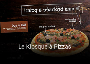 Le Kiosque à Pizzas réservation de table