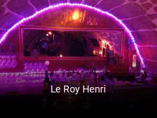 Le Roy Henri réservation