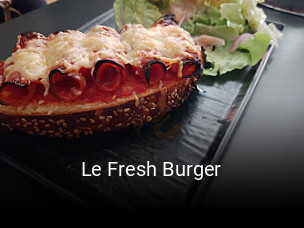 Le Fresh Burger réservation