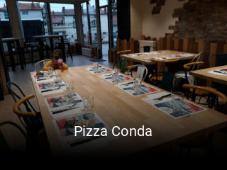 Réserver une table chez Pizza Conda maintenant