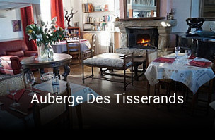 Réserver une table chez Auberge Des Tisserands maintenant
