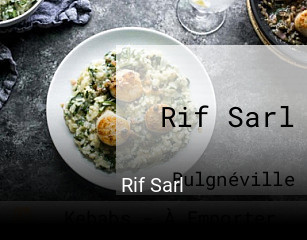 Réserver une table chez Rif Sarl maintenant
