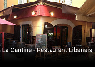 La Cantine - Restaurant Libanais réservation