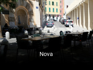Réserver une table chez Nova maintenant