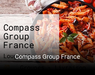 Réserver une table chez Compass Group France maintenant