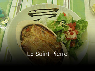 Le Saint Pierre réservation de table