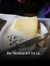 Bar Restaurant De La Tour réservation en ligne