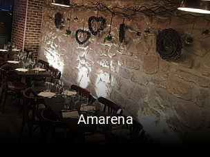 Amarena réservation de table