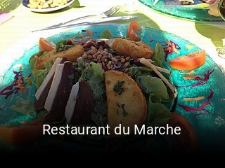 Restaurant du Marche réservation