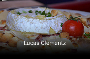 Lucas Clementz réservation de table