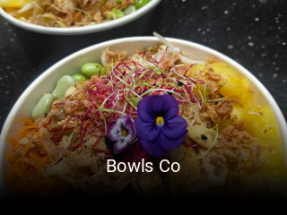 Bowls Co réservation de table