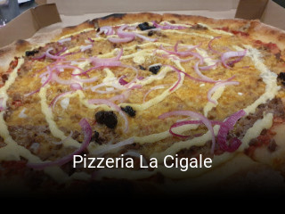Pizzeria La Cigale réservation de table