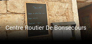 Centre Routier De Bonsecours réservation de table