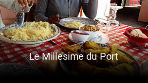 Le Millesime du Port réservation de table