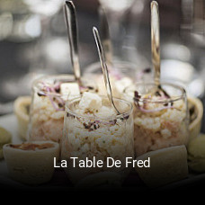 La Table De Fred réservation en ligne