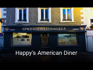 Réserver une table chez Happy's American Diner maintenant