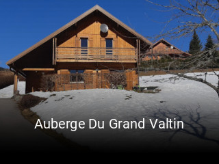 Auberge Du Grand Valtin réservation de table