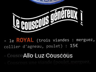 Allo Luz Couscous réservation