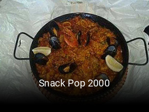 Snack Pop 2000 réservation
